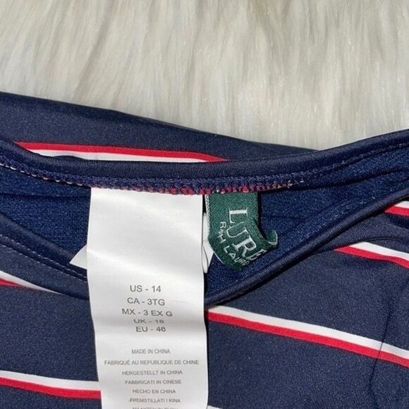 Lauren Ralph Lauren Womens Size 14 Dylan Stripe Hipster Bottom - Picture 5 of 8